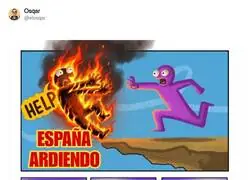 Espa&ntilde;a ardiendo mientras los gobiernos aut&oacute;nomos del PP simplemente corren sin hacer nada