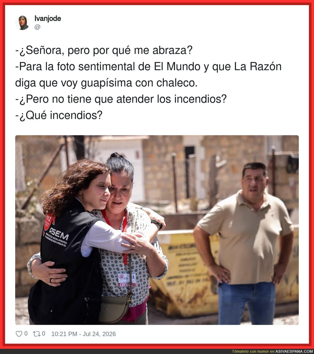 Ayuso sabe c&oacute;mo quedar bien en las fotos