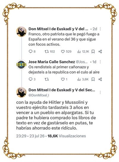 Hay respuestas que merecen ser enmarcadas
