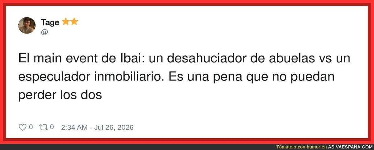 Menuda gentuza en la Velada