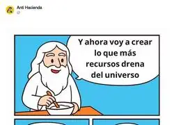 Dios viendo el curr&iacute;culum: 'boomer energy' ✅