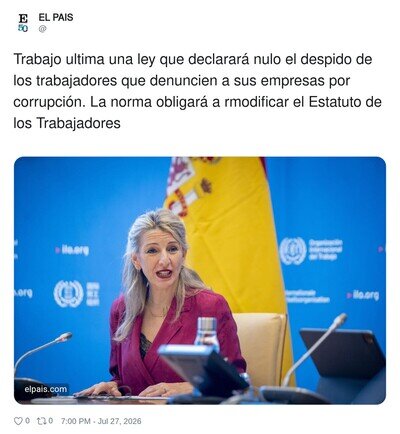 Pues va a quedar muy buen rollo en esas empresas