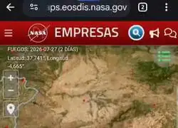 Os recomiendo que entr&eacute;is en la web de la Nasa para ver los incendios, lo de Espa&ntilde;a es peque&ntilde;o en comparaci&oacute;n