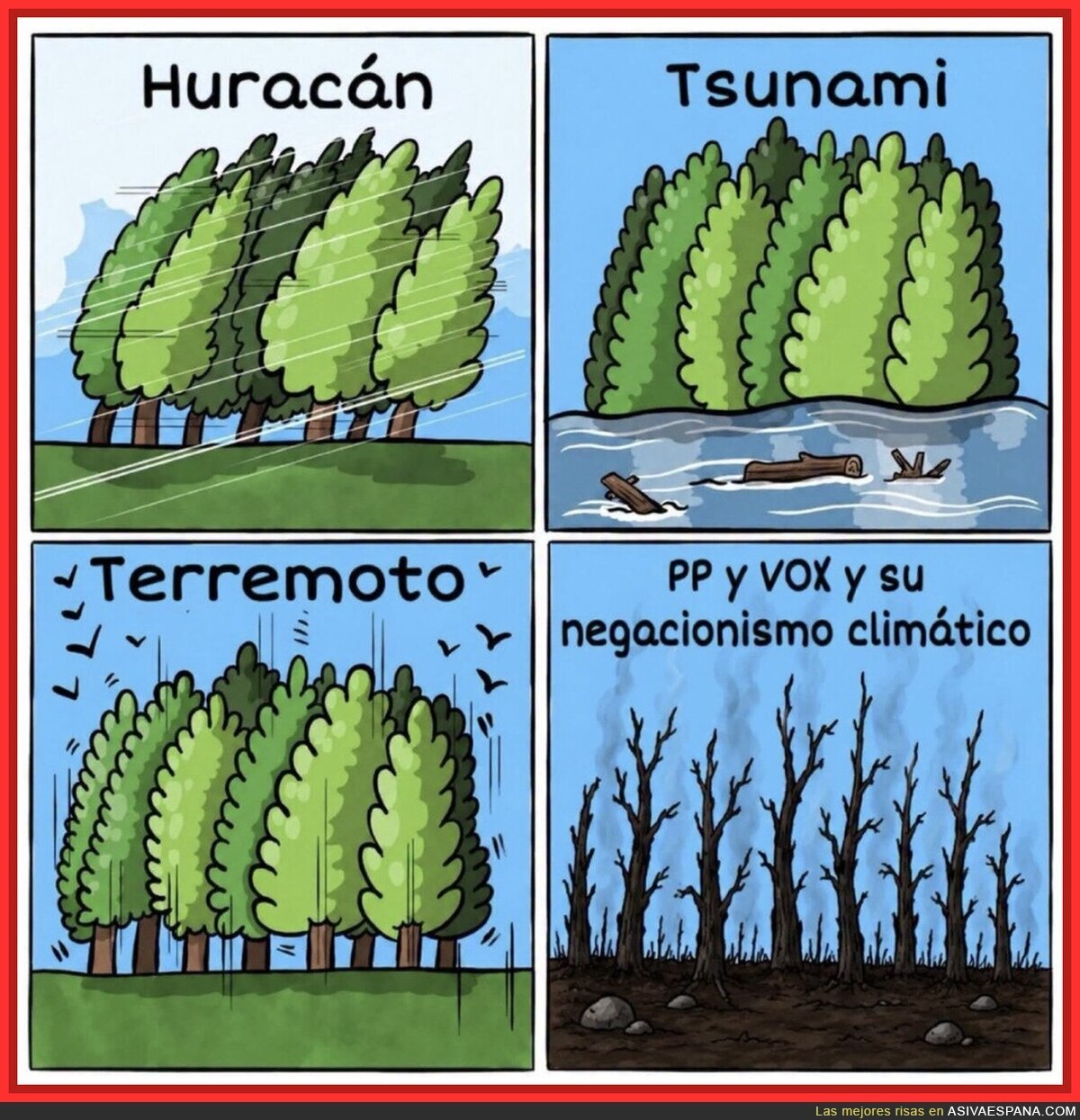 No queda nada con vida