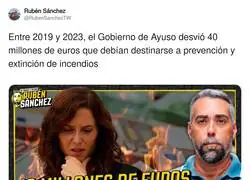 40 millones para prevenci&oacute;n de incendios y luego sorpresa, sorpresa