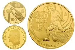 Espa&ntilde;a acu&ntilde;ar&aacute; 50.000 monedas conmemorativas de la Copa del Mundo 2026