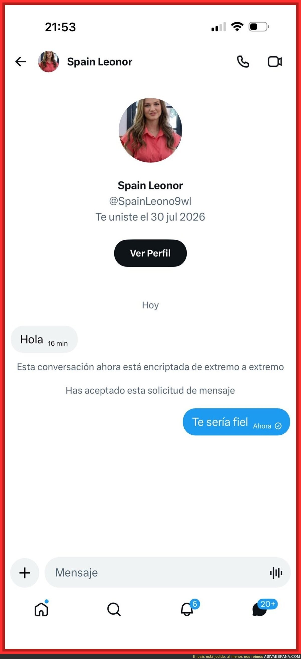 Tranquila Espa&ntilde;a, puedo salvarte