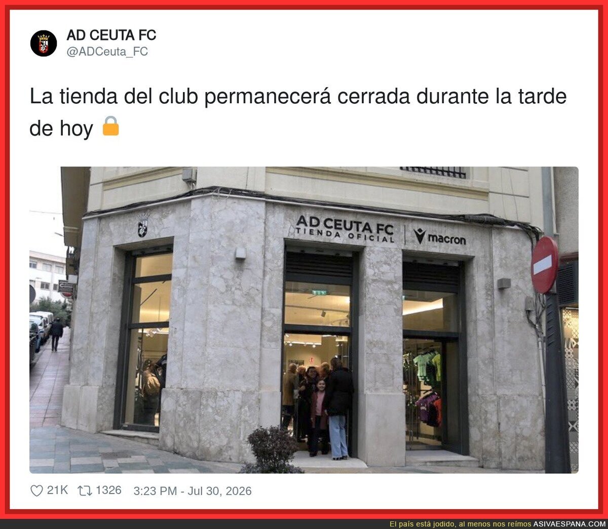 Yo creo que va a permanecer cerrada para siempre