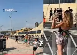 Una mujer blanca espa&ntilde;ola en Ceuta anima a los marroqu&iacute;es a ingresar ilegalmente en Espa&ntilde;a