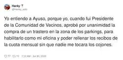 Es totalmente entendible