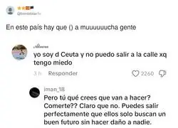 Iman_18, me gustar&iacute;a verte a ti en la calle