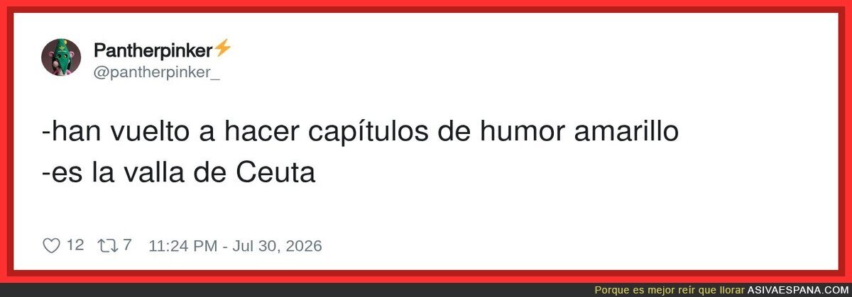 Cuando descubres que la valla de Ceuta es content creator
