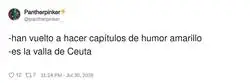 Cuando descubres que la valla de Ceuta es content creator