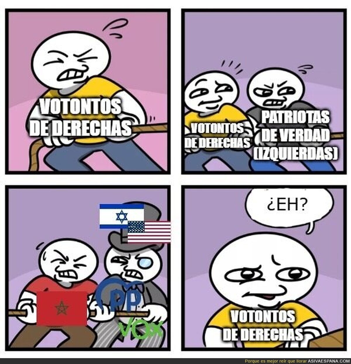 Puedes ver en sus ojos c&oacute;mo desea abandonar la defensa de su patria para volver con sus pastores