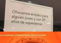 Hay que esforzarse desde joven. Muy joven