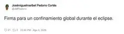 No me quiero ni imaginar la de tontos que habr&aacute; por las calles