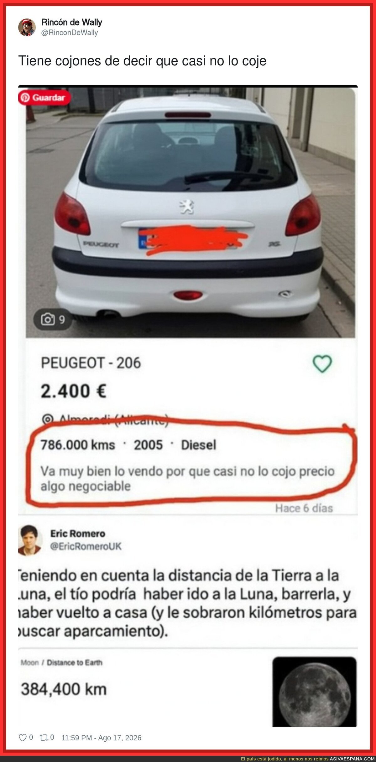 Solo para ir a por el pan