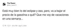 Poco se habla del precio de la gasolina