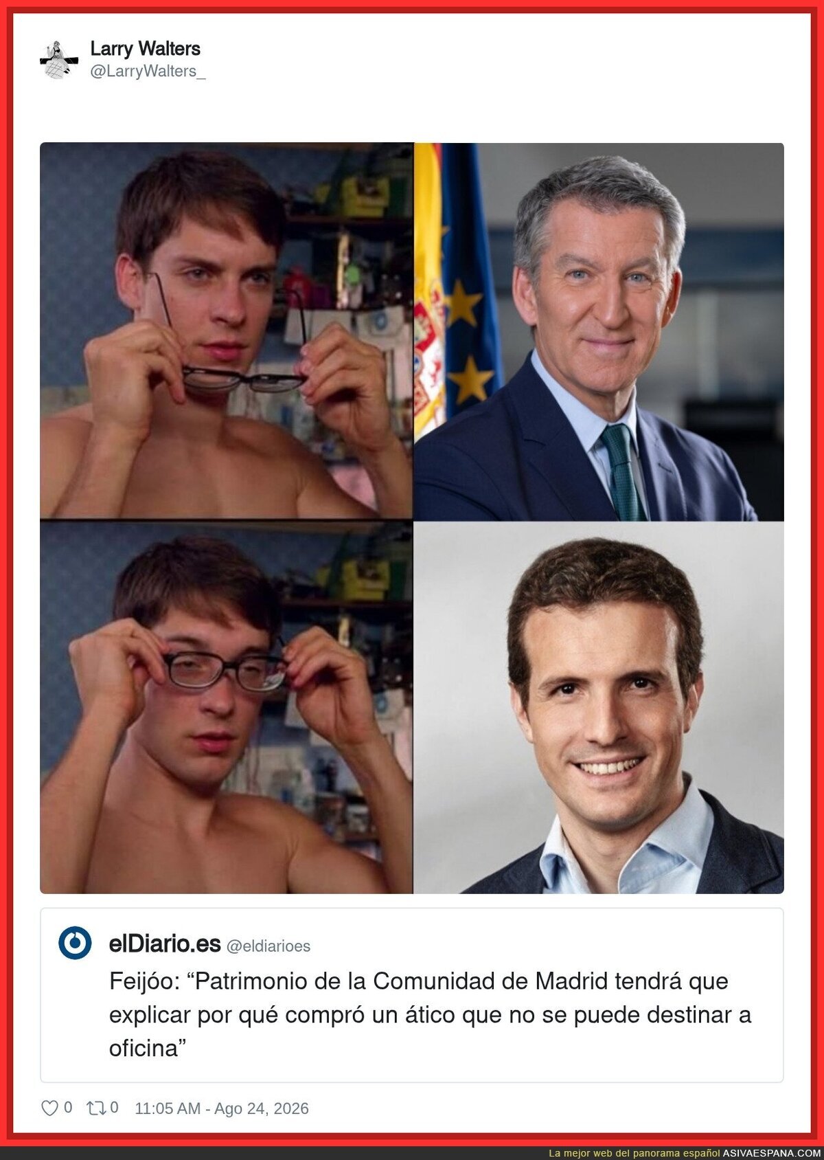 Feijoo tiene las horas contadas