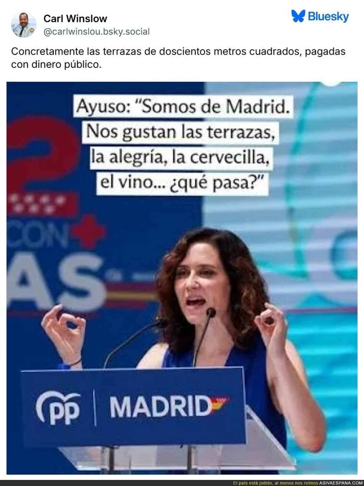 En Madrid son muy de &aacute;ticos