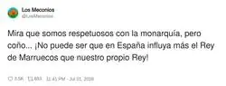 Respeto a la monarqu&iacute;a, pero escucha, escucha un momento...