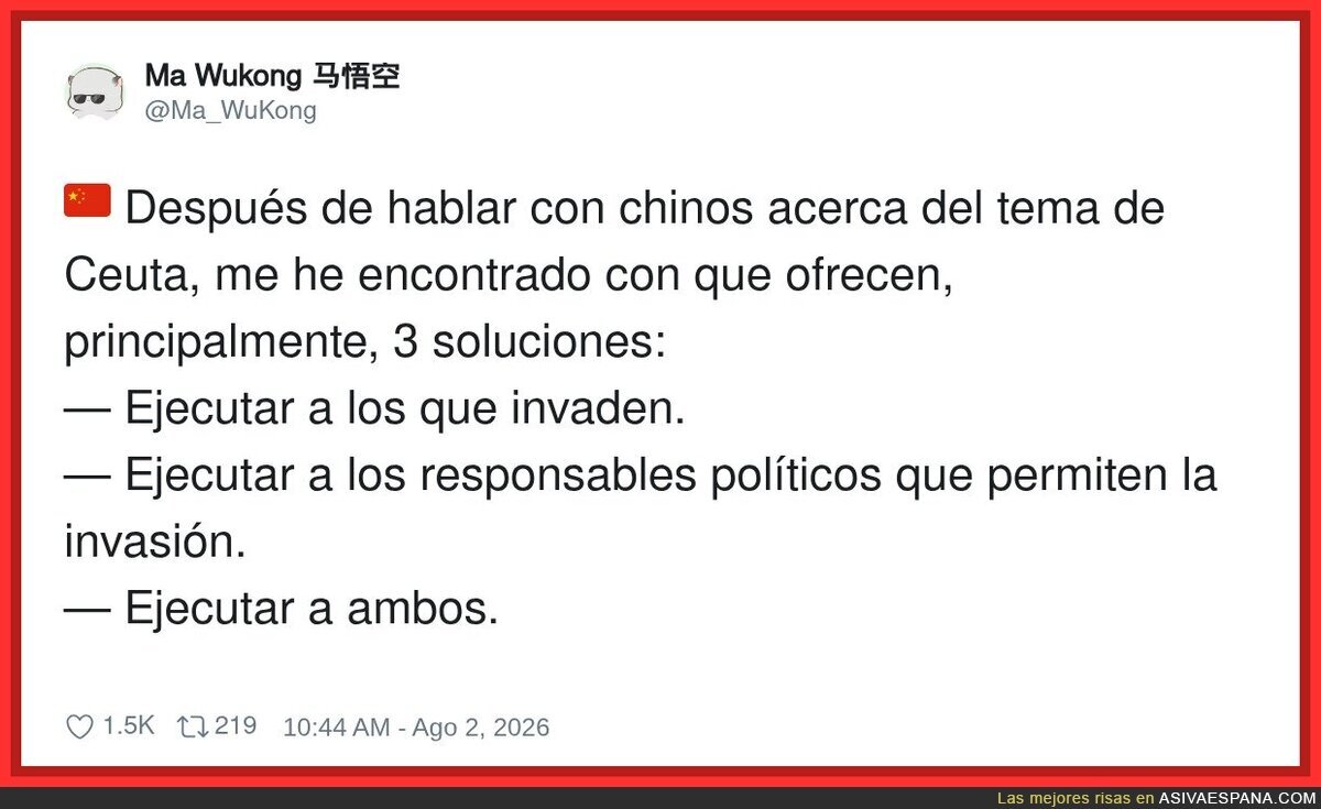 Cuando los chinos tienen un plan B más organizado que el gobierno español