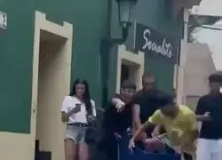 Este chaval acaba de volver a nacer. Cand&aacute;s (Asturias)