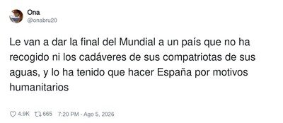Espa&ntilde;a: limpiando el desastre ajeno mientras otros se llevan la copa