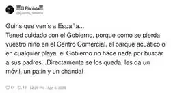 En Espa&ntilde;a pierdes al hijo en el centro comercial y te quedas sin &eacute;l