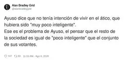 Ayuso descubre que el resto no somos tan listos como ella, qu&eacute; sorpresa