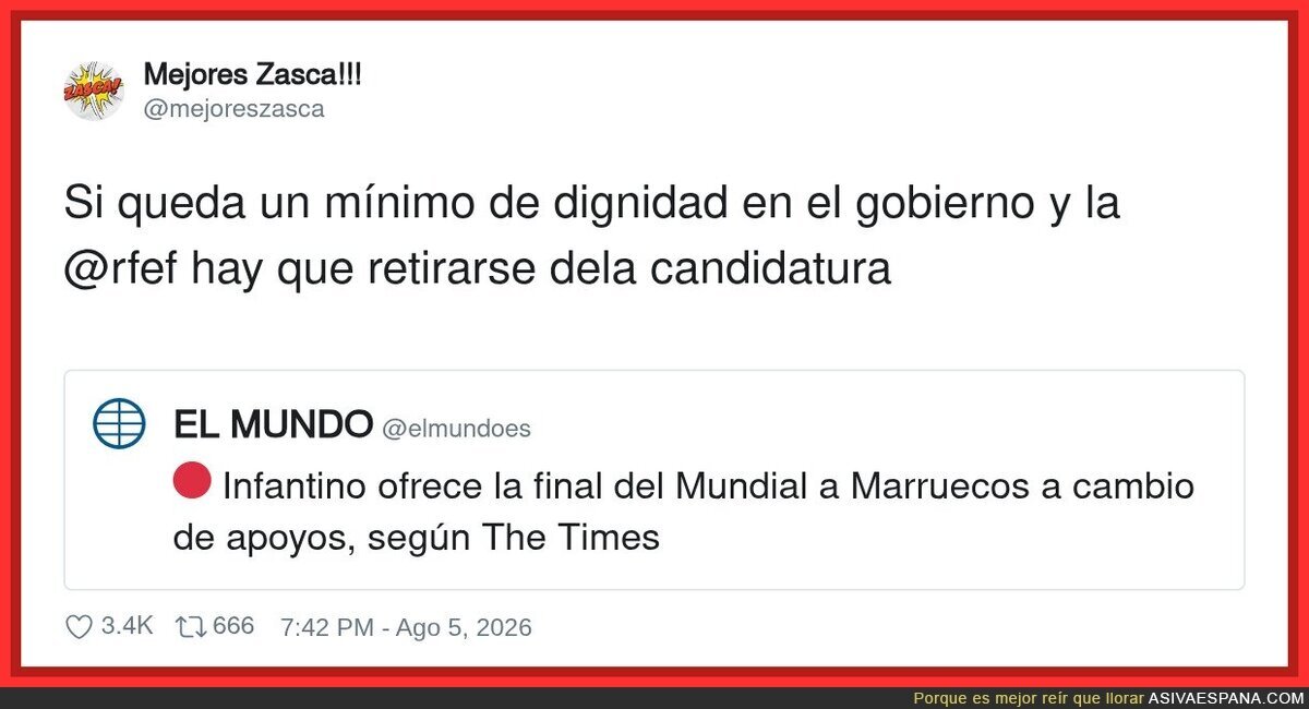 Que se lo regalen