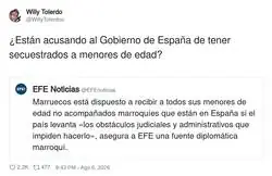 Marruecos pidiendo que le devolvamos a los menores y nosotros queri&eacute;ndolos mantener