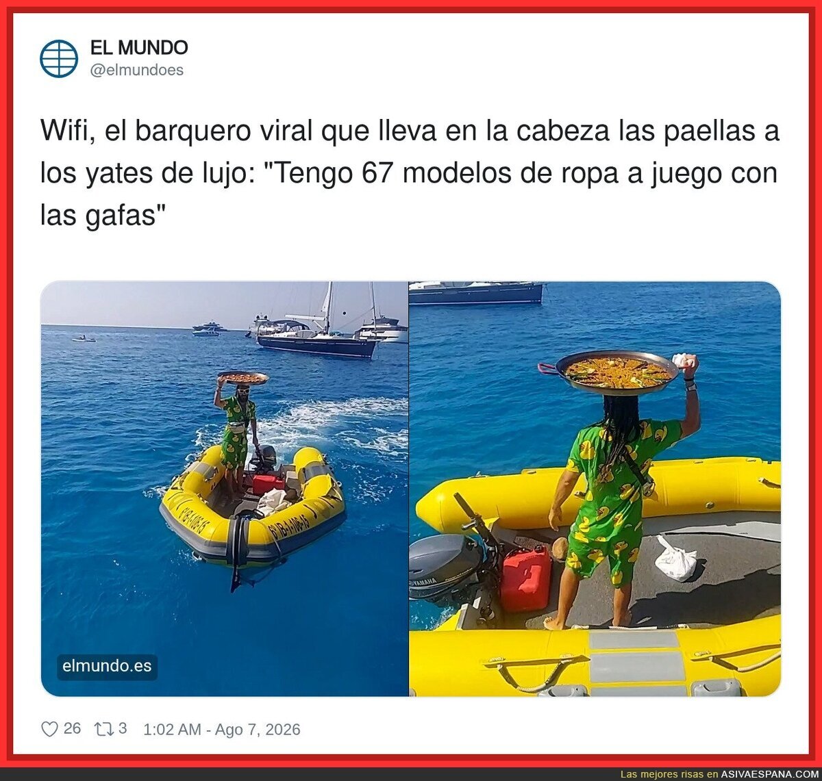 Esa paella no baja de 500 euros