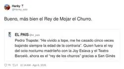 Pedro, que te quiten lo bailao