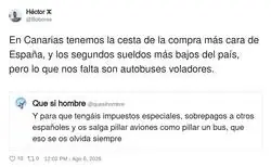 Canarias vs Pen&iacute;nsula