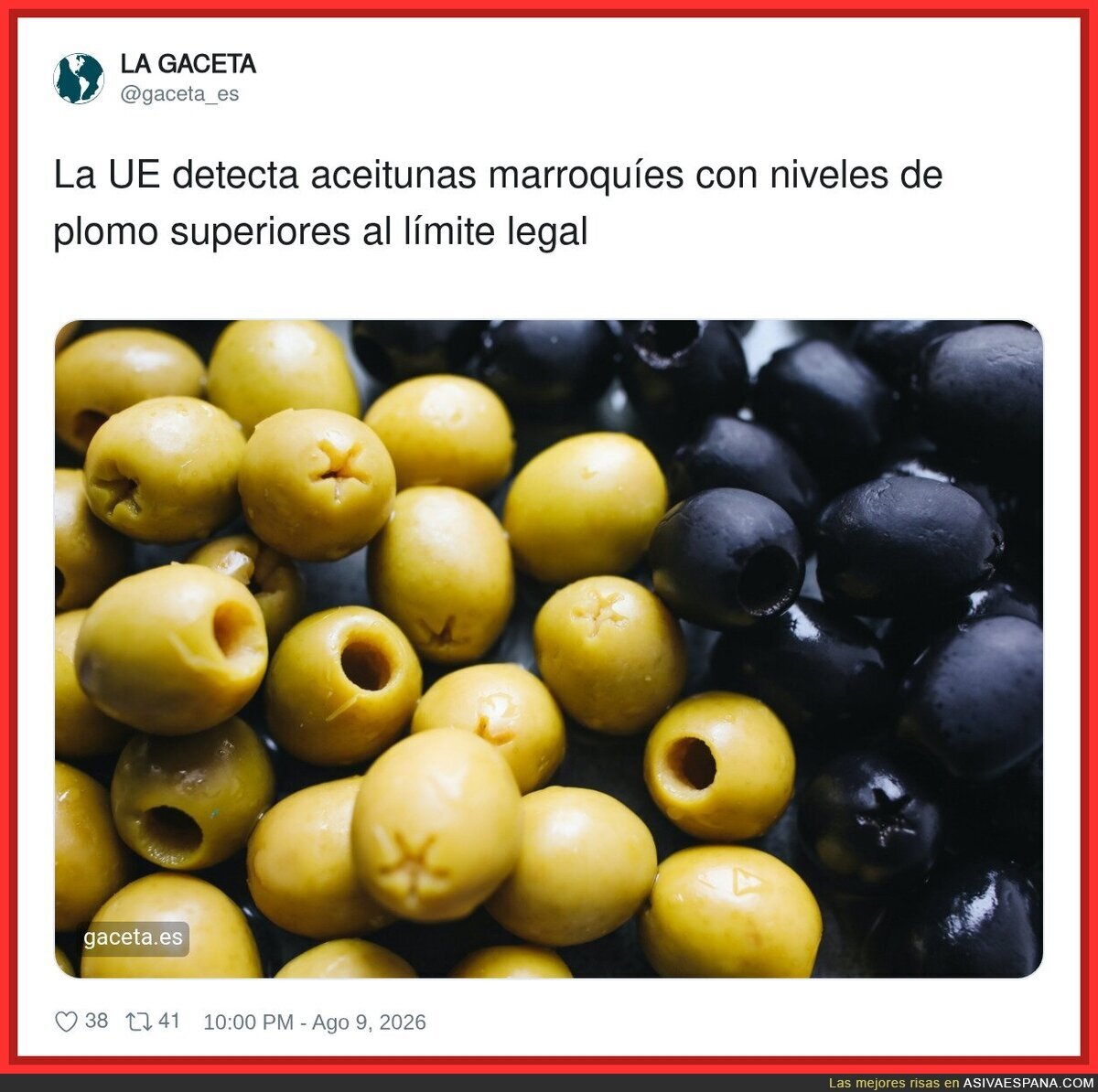 Si es que nada de lo que viene de ah&iacute; es bueno, flipo