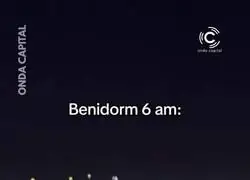 Jubiletas en Benidorm pillando sitio en primera l&iacute;nea de playa a las 6 de la ma&ntilde;ana
