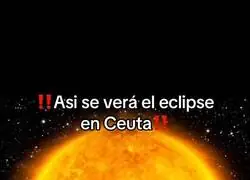 El eclipse en Ceuta