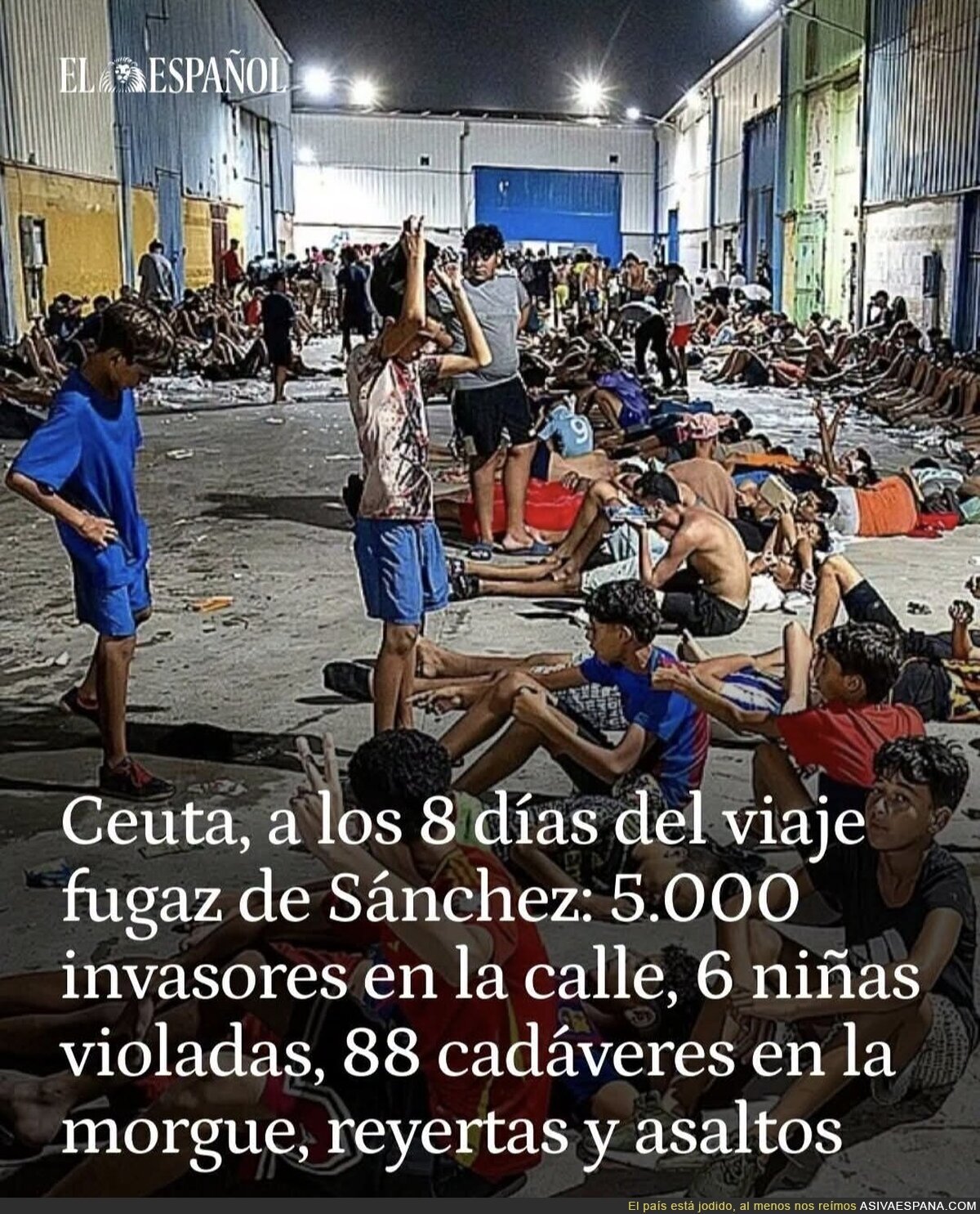 ¿No venían a trabajar?
