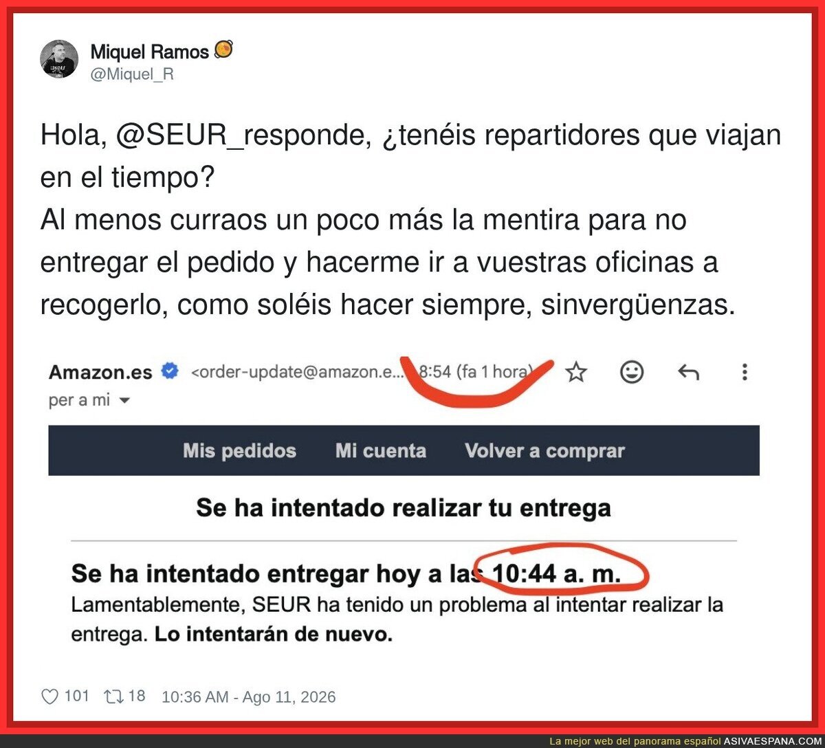 Lo de Seur ya no cuela, nos deber&iacute;amos plantar todos