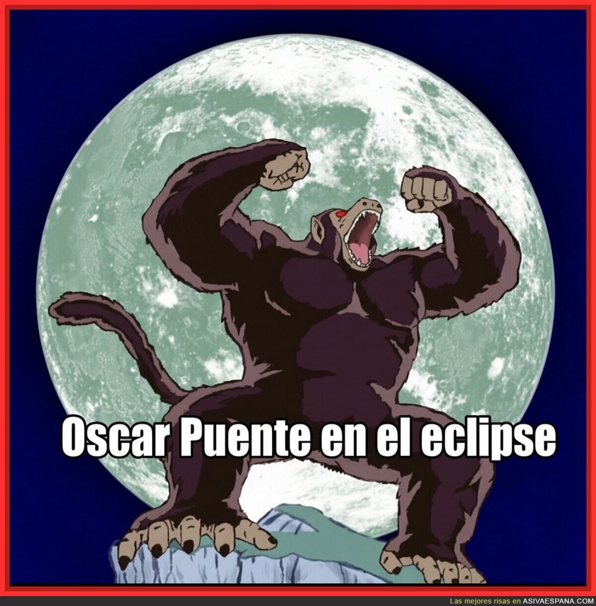 Oscar Puente en el eclipse