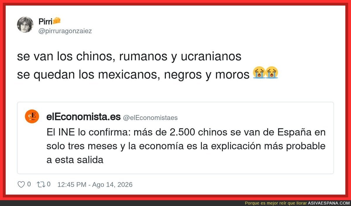 Se va a quedar un bonito pa&iacute;s