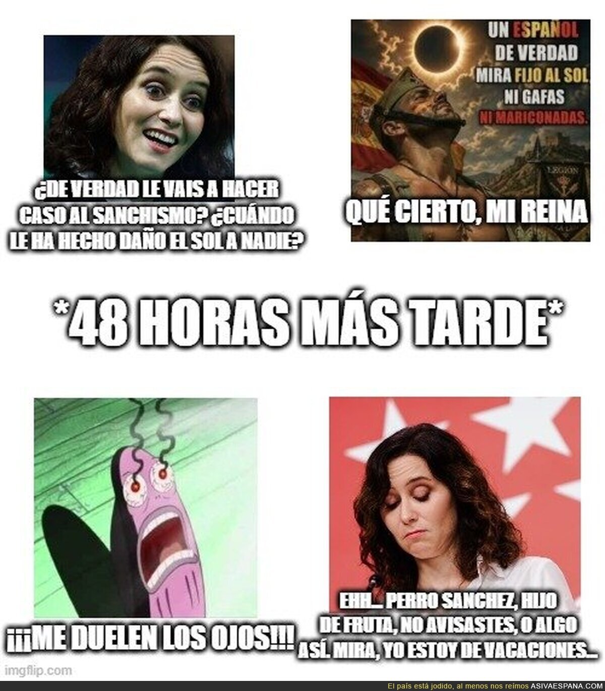 El champ&uacute; lleva instrucciones por esta gente con derecho a voto
