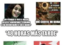 El champ&uacute; lleva instrucciones por esta gente con derecho a voto