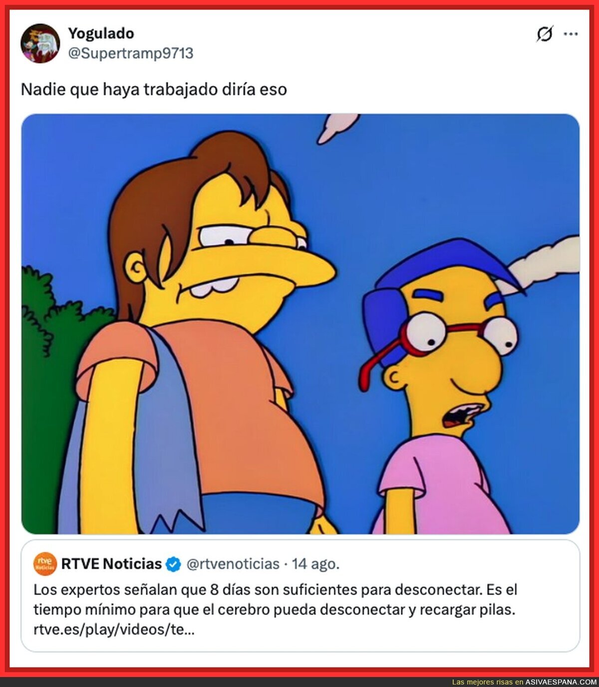 &iquest;&iquest;&iquest;8 d&iacute;as solo???