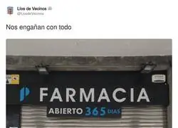 Ya no te puedes fiar ni de las farmacias