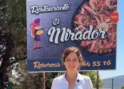 En serio, esto tiene que ser una broma. Ayuso recomienda un restaurante, aqu&iacute; ya da todo igual, patada y pa'lante