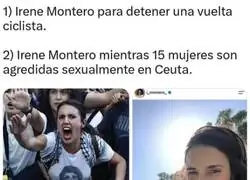 Irene Montero siendo Irene Montero