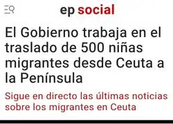 Gobierno de Espa&ntilde;a hace una semana: devolveremos a cada ilegal a Marruecos. Gobierno de Espa&ntilde;a ahora: vamos a volver a cooperar con el tr&aacute;fico y sustracci&oacute;n de menores