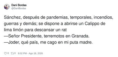 No hay vacaciones para Perro